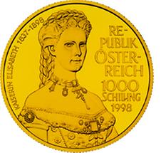 1000 Schilling - Kaiserin Elisabeth (1998)