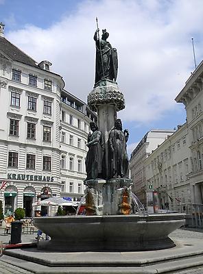 Austria-Brunnen (mit Klick vergrößern!) © P. Diem