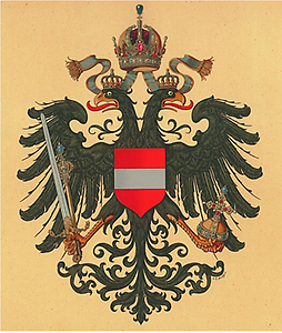 Das kleine österreichische Wappen 1915