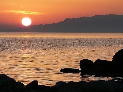 Sonnenuntergang auf Patmos - Foto: P. Diem