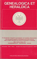 10. Heraldisch-Genealogischer Kongress 1970