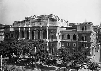 Das Börsegebäude von T. Hansen an der Wr. Ringstraße