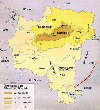 Österreich unter den Babenbergern 976-1246