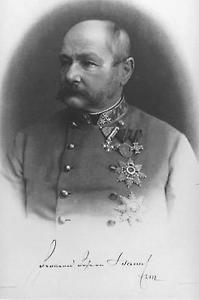 Ferdinand Freiherr von Bauer. Foto, um 1880., © Bildarchiv der Österreichischen Nationalbibliothek, Wien.