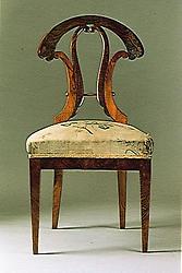 Biedermeier: Sessel, um 1820/25
