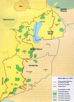 Burgenland: Westungarn vor 1918, © Ch. Brandstätter Verlag, Wien, für AEIOU