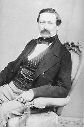 Gustav Ignaz Graf Chorinsky. Foto, um 1865, © Bildarchiv der ÖNB, Wien, für AEIOU