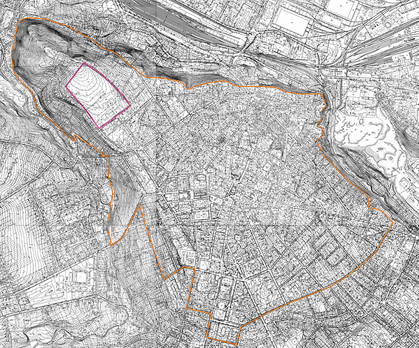 Stadtplan Czernowitz