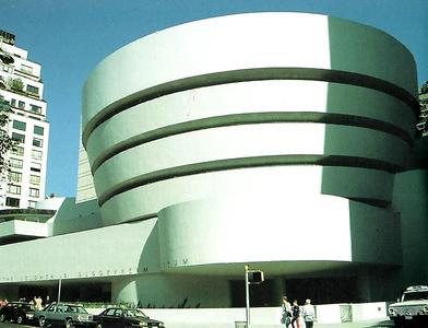 Solomon R. Guggenheim Museum, NY, F. L. Wright, 1956- 1959.