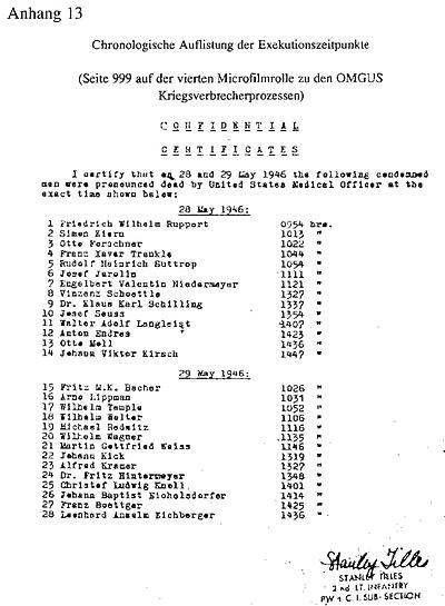 Bild 'Exekutionen-Auflistung-1946'