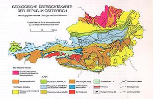 Geologische Übersichtskarte (Österreich)