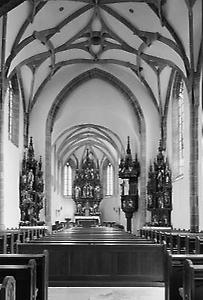 Haslach: Innenraum der Pfarrkirche., © Copyright Verlag Christian Brandstätter, Wien.