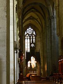 Blick zum altar