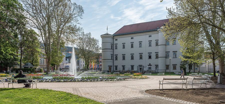 West-Ansicht vom Renaissance-Schloss Porcia, Stadtgemeinde Spittal an der Drau