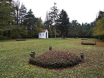 Blick über den Friedhof