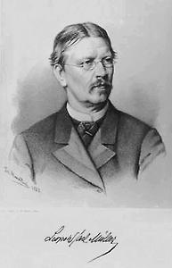 Leopold Carl Müller. Lithographie von J. Marastoni, 1888., © Copyright Bildarchiv der Österreichischen Nationalbibliothek, Wien, für AEIOU.