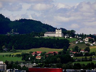 Salzburg Maria Plain vom Mönchsberg