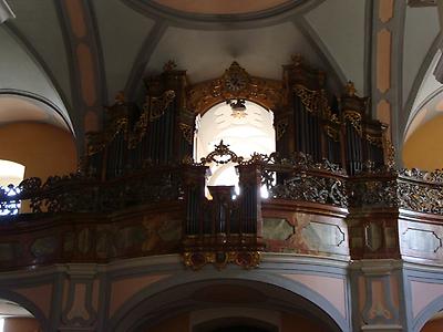 Orgel der Wallfahrtskirche Mariahilfberg