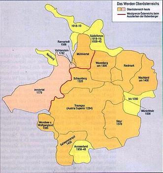 Das Werden Oberösterreichs