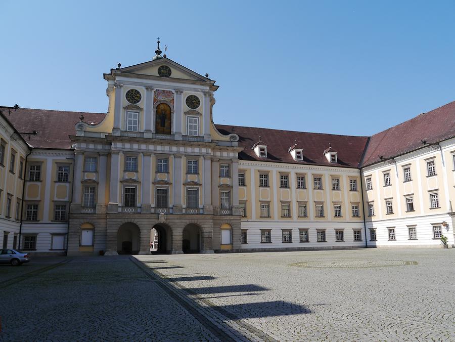 Zweiter Innenhof des Stiftes Kremsmünster, Kremsmünster, Oberösterreich