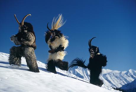 Perchtenlauf in Tirol