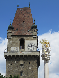 Perchtoldsdorf, Wehrturm am Hauptplatz