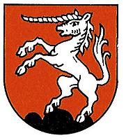 Wappen von Perg., © Copyright Verlag Ed. Hölzel, Wien, für AEIOU.