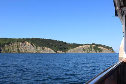 Naturschutzgebiet (Flysch) an der Steilküste