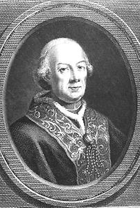 Pius VI. Stich., © Copyright Bildarchiv der Österreichischen Nationalbibliothek, Wien, für AEIOU.