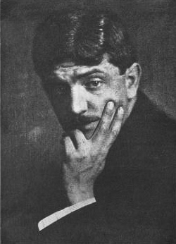 Otto Prutscher. Foto, 1910., © Copyright Bildarchiv der Österreichischen Nationalbibliothek, Wien, für AEIOU.