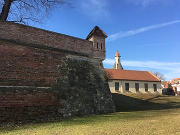 Kapuzinerbastei mit ihrer Kirche