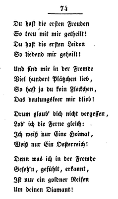 Gedicht von Seidl