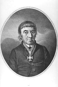 Maximilian Stadler. Stich von J. B. Pfitzer, 1818., © Copyright Bildarchiv der Österreichischen Nationalbibliothek, Wien, für AEIOU.