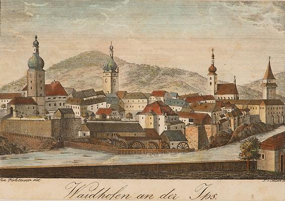 Waidhofen um 1820