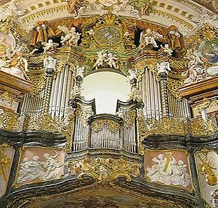 Wilhering: Große Orgel der Stiftskirche