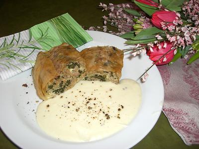 Spinatstrudel