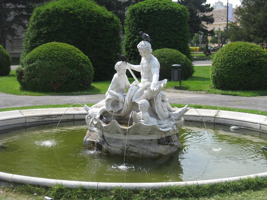 Südwestlicher Tritonen- und Najadenbrunnen 1890