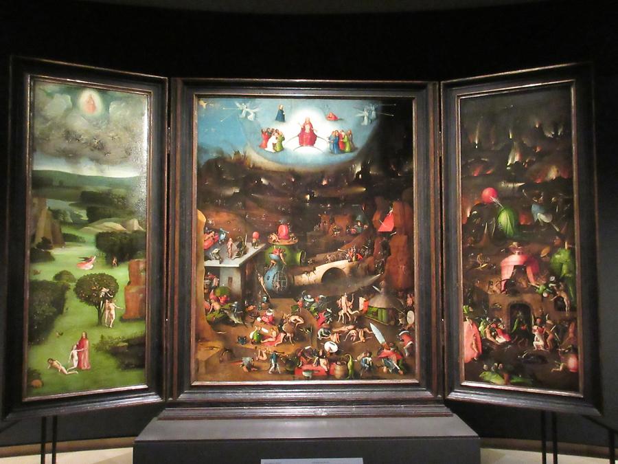 Weltgerichts-Triptychon von Hiernoymus Bosch