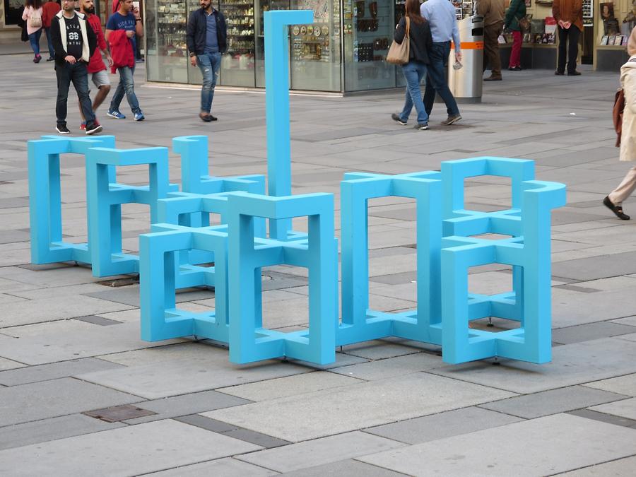 Installation 'Domestic Landscape' von Didier Faustino 2017