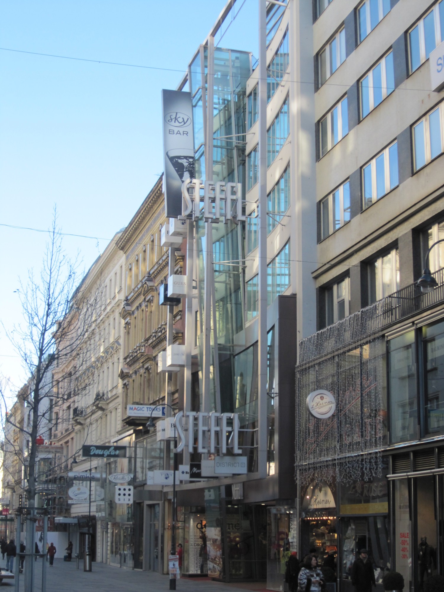 Kaufhaus Steffl | 1. Bezirk | Bilder aus Wien | Bilder im Austria-Forum