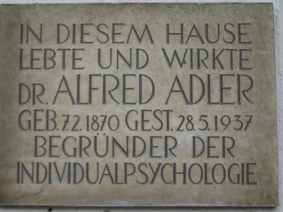 Alfred Adler Gedenktafel