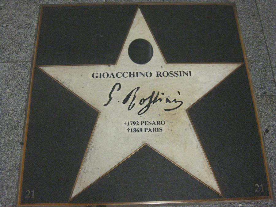 Gioacchino Rossini-Gedenkstern