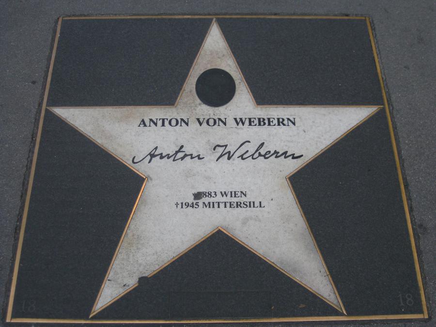 Anton von Webern-Gedenkstern