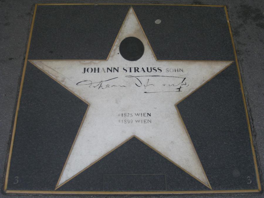 Johann Strauss Sohn-Gedenkstern