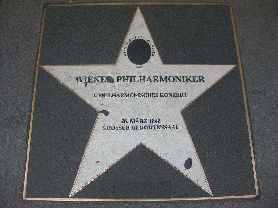 Wiener Philharmoniker-Gedenkstern