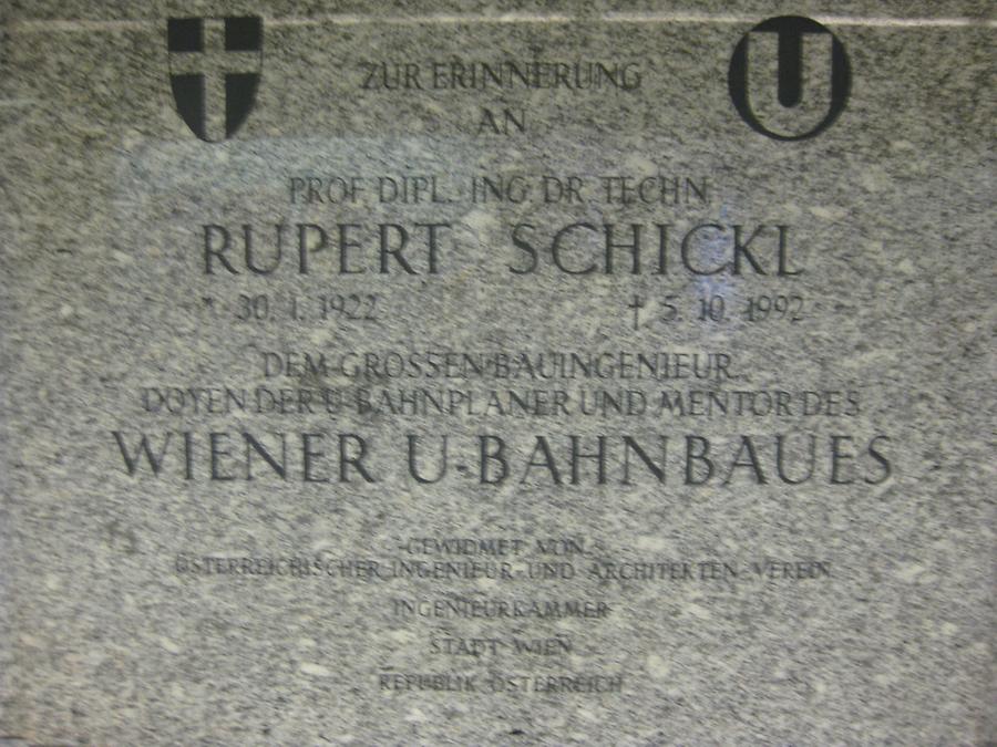 Rupert Schickl Gedenktafel