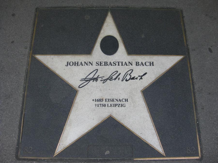 Musikmeile 82- Johann Sebastian Bach-Gedenkstern