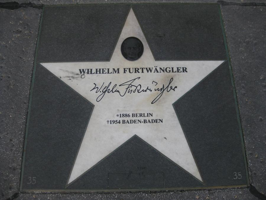 Wilhelm Furtwängler-Gedenkstern