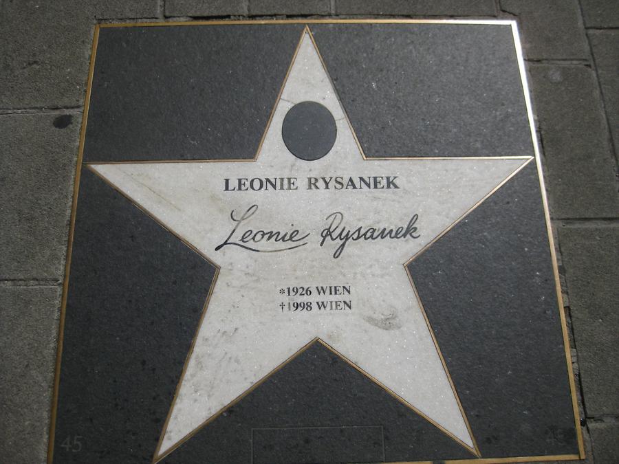 Leonie Rysanek-Gedenkstern