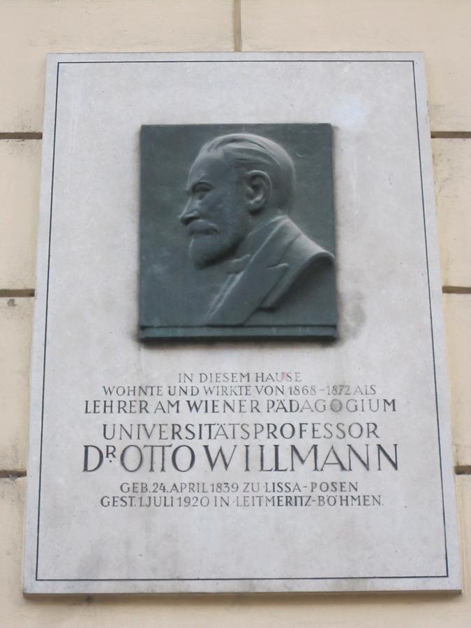 Otto Willmann Gedenktafel